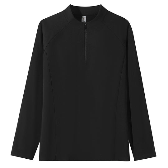Damen Sportliches Langarmshirt mit Reißverschluss Shop Nory