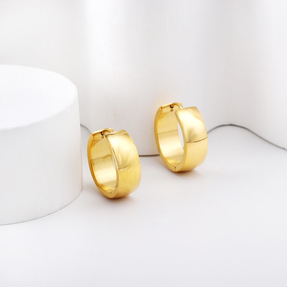 Damen moderne Creolen mit elegantem, zeitlosem Design Shop Nory