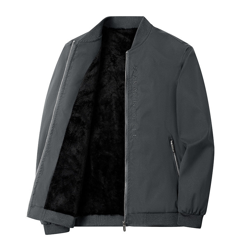 Herren Modernes Bomberjacke mit weichem Innenfutter Shop Nory
