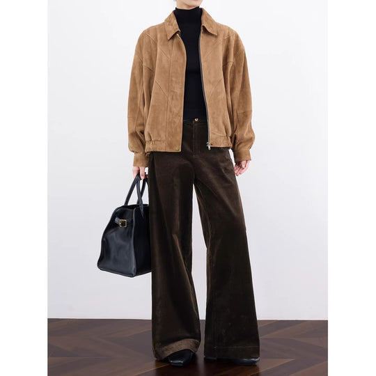 Damen Eleganter und lässiger Cord-Blazer Shop Nory