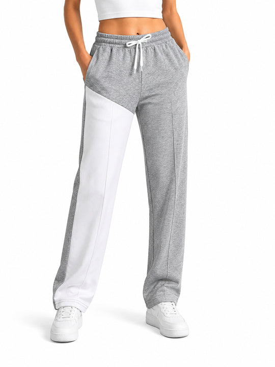 Damen Sportliche Freizeithose mit modischem Farbeinsatz Shop Nory