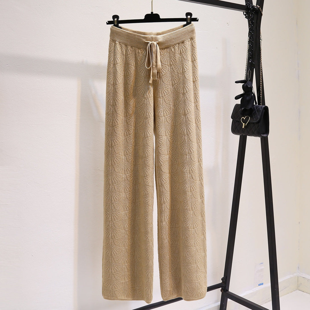 Damen Weite und bequeme Jersey-Hose Shop Nory