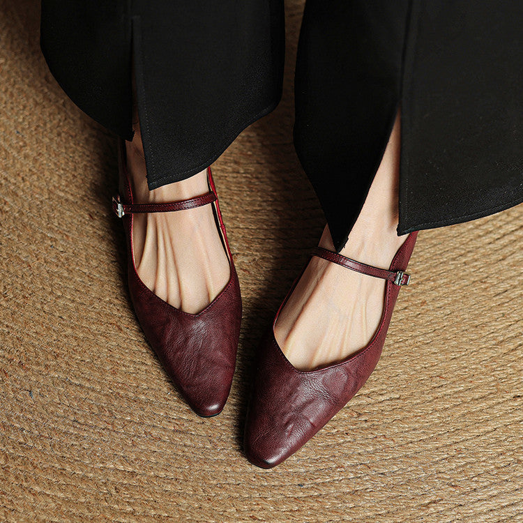 Echte Lederschuhe für Damen, elegant & bequem Shopnory Shopnory