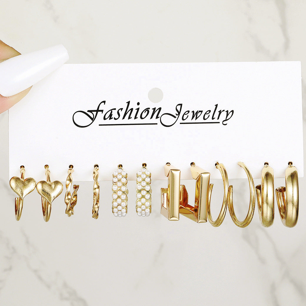 Damen Ohrstecker Set mit eleganten und vielseitigen Designs Shop Nory