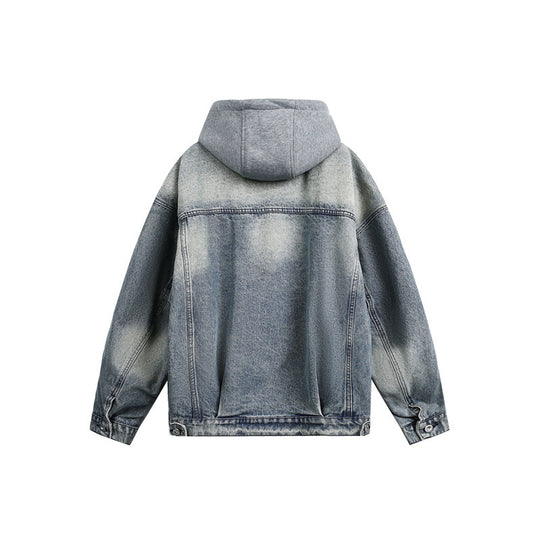 Unisex Oversize Kapuzen‑Sweatjacke mit Reißverschluss, Eingrifftaschen und gefütterter Kapuze Shop Nory