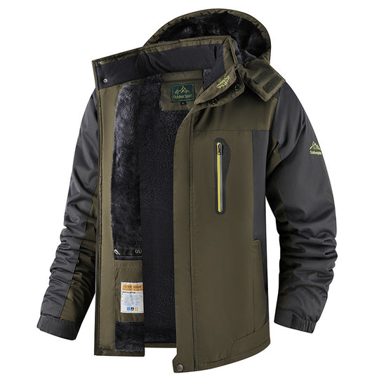 Herren Technische Outdoorjacke mit viele Taschen Shop Nory