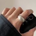 Damenring mit modernem, mattem Design Shop Nory