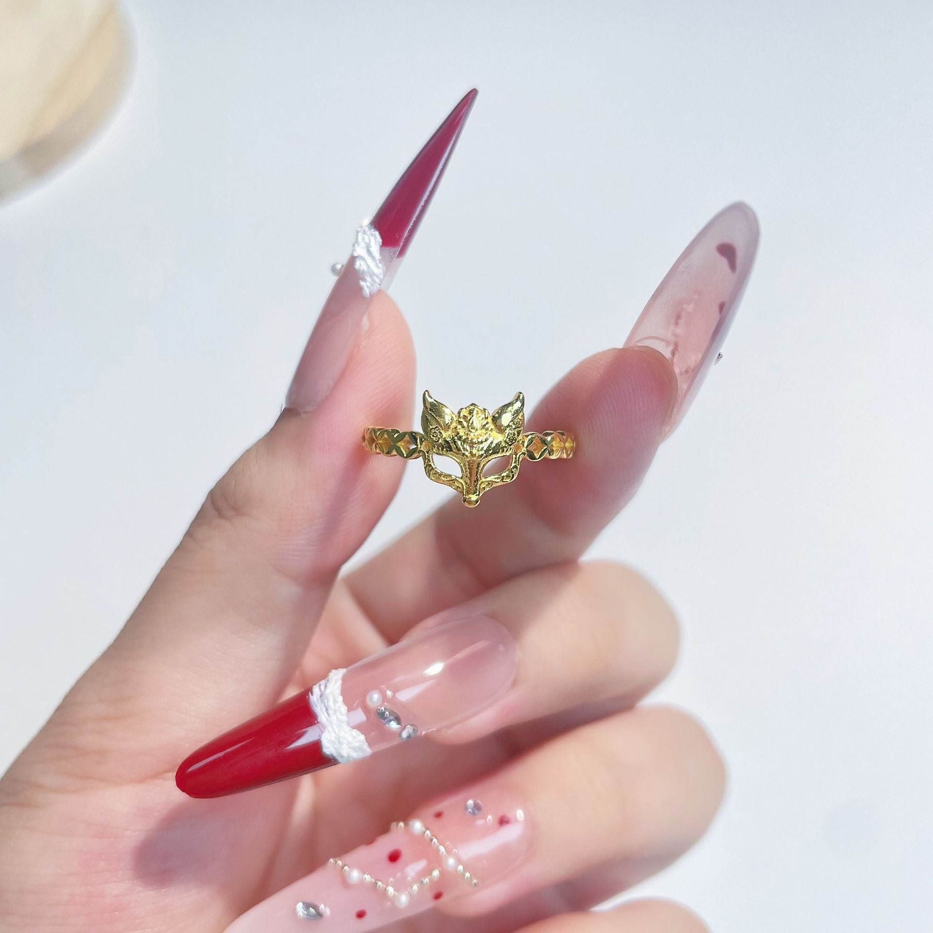 Damen kunstvoller Ring im Fuchsdesign Shop Nory