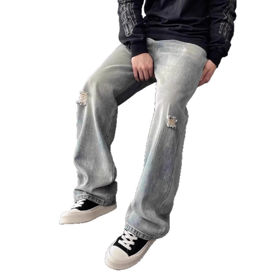 Damen Modische und lässige Baggy-Jeans Shop Nory