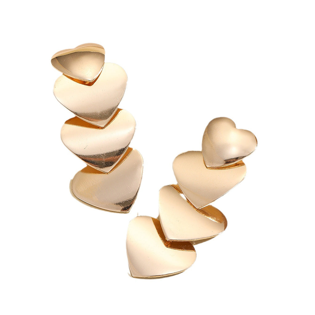 Damen Ohrringe mit skulpturalem, blütenförmigem Design Shop Nory
