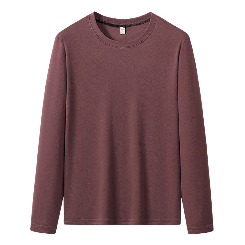 Herren Langärmeliges Rundhals-Basicsweatshirt aus weichem Baumwollmix Shop Nory