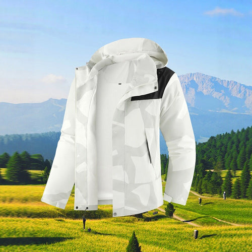Herren Technische Outdoorjacke mit Kapuze Shop Nory