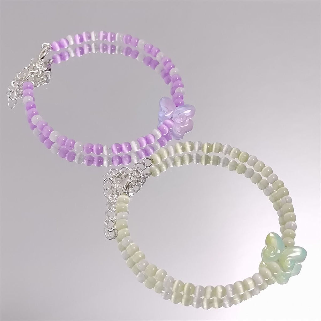 Damen Armband mit handgefertigtem Schmetterlingsdesign Shop Nory