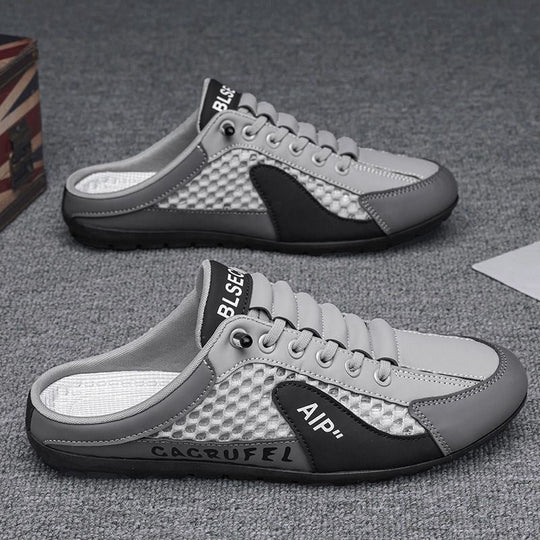 Herren Leichte Slip-On Freizeitsneaker mit Atmungsaktivem Mesh-Design ShopNory