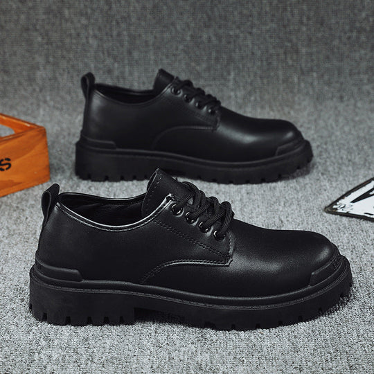 Herren Schnürschuhe aus hochwertigem Leder mit rutschfester Sohle