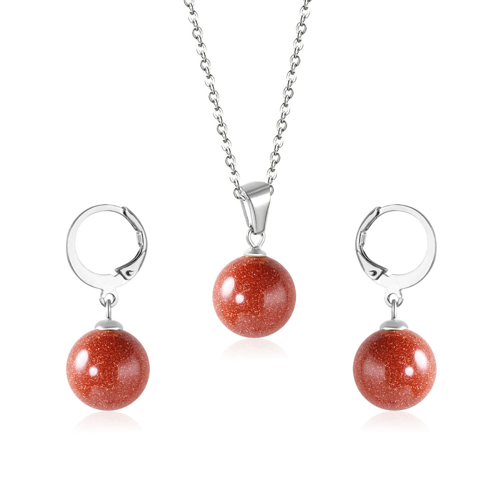 Damen Schmuckset mit eleganten Perlenanhängern Shop Nory