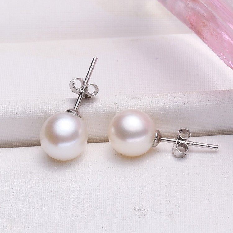 Damen Elegante Ohrringe mit Perlen und Kristallen Shop Nory