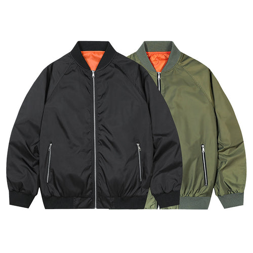 Herren Modische Bomberjacke mit hohem Kragen Shop Nory