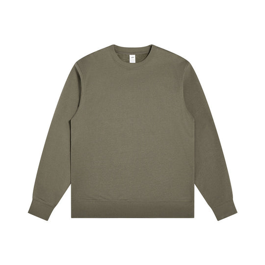 Unisex Minimalistisches Baumwoll-Sweatshirt mit Rundhals, Rippbündchen & Relaxed Fit Shop Nory