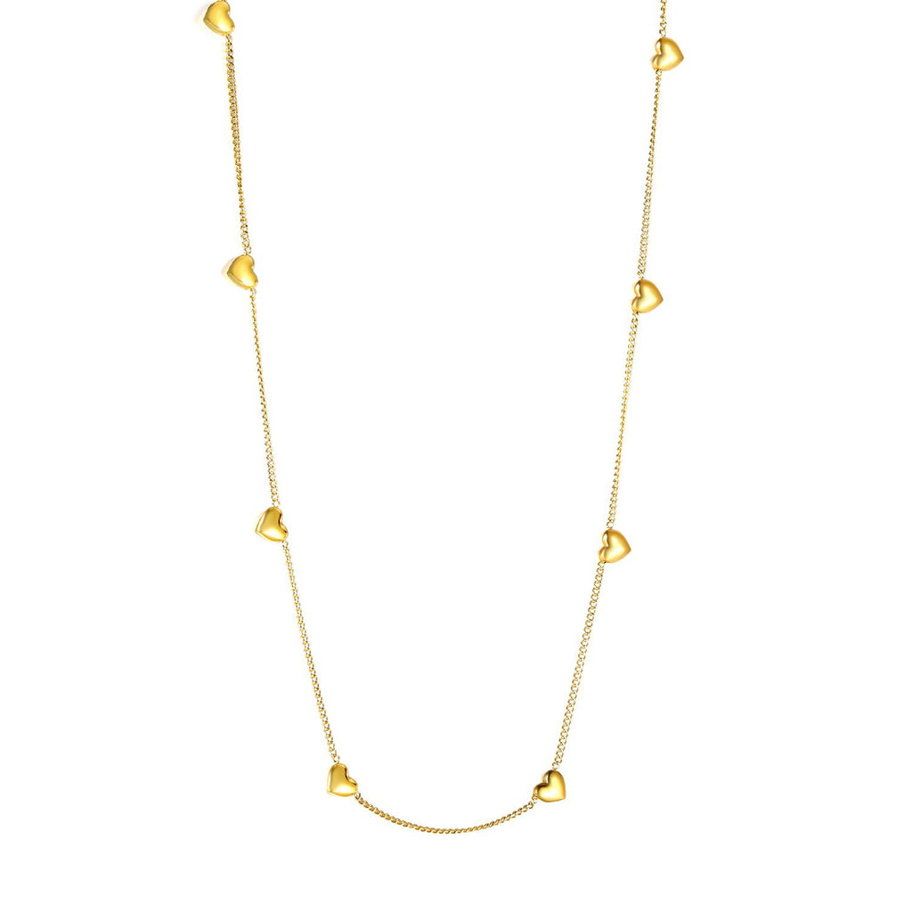 Damen Herzförmige Edelstahl Ohrstecker Shop Nory 1783008980