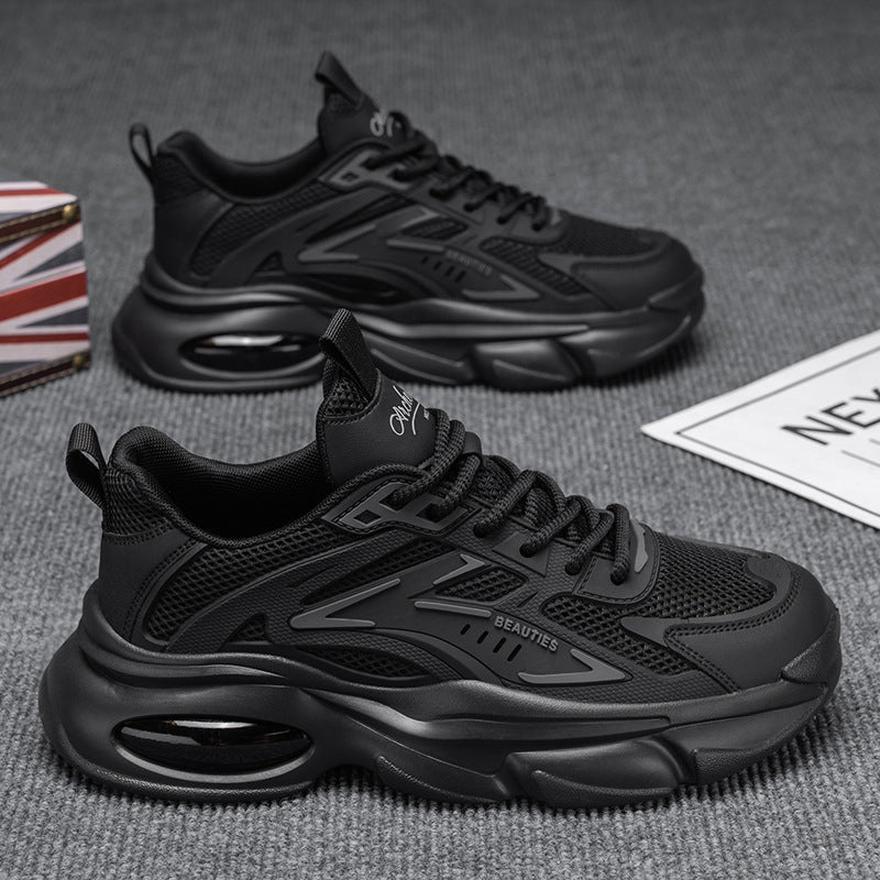 Damen Sneakers mit atmungsaktivem Mesh-Obermaterial und stoßdämpfender Sohle