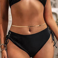 Damen-Bikinihosen mit seitlichem Schnürdetail Shop Nory