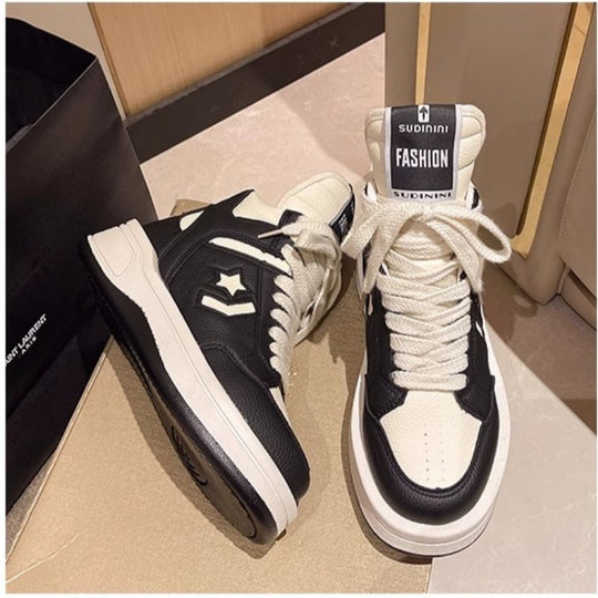 Damen Chunky High-Top Plateausneaker mit gepolstertem Schaft und ergonomischer Komfortsohle Shop Nory