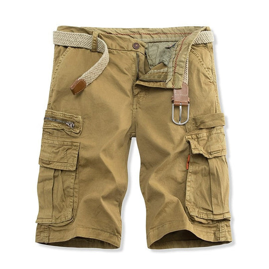Herren Robuste Multi-Taschen Cargo-Shorts