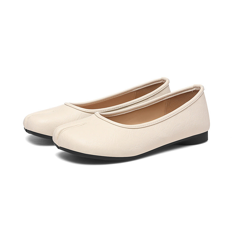 Damen Elegante und bequeme Ballerinas mit flexiblem Fußbett Shopnory