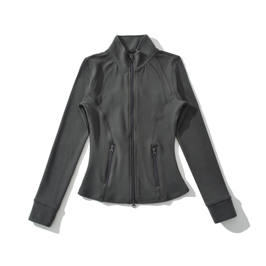 Damen Taillierte Funktions-Fleecejacke mit Stehkragen und formgebenden Teilungsnähten Shop Nory