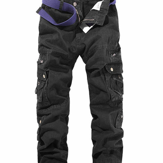 Herren Cargo-Hose mit mehreren praktischen Taschen und verstellbarem Gurt