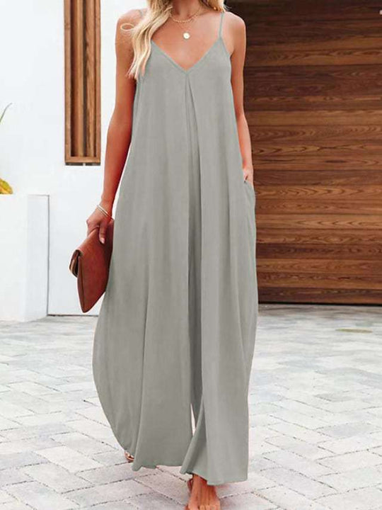 Damen lässiges Maxikleid