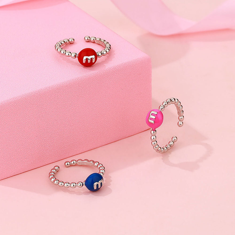 Damen verspielter Ring mit bunten Perlen und kreativen Designelementen Shop Nory