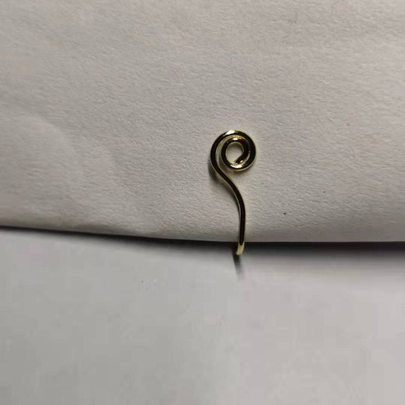 Damen Ohrstecker mit elegantem Spiraldesign Shop Nory