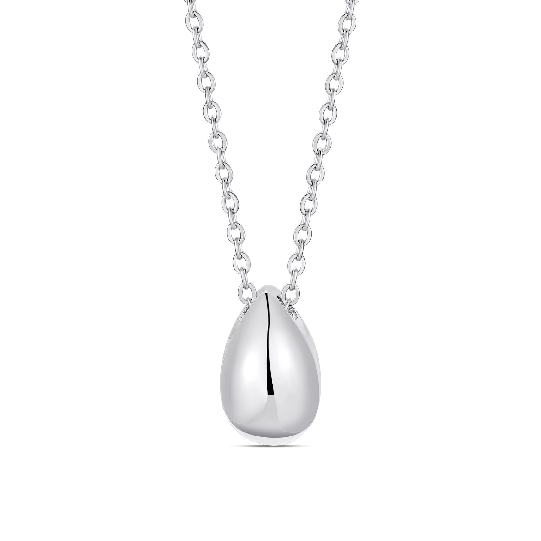 Damen elegante Tropfenanhänger Halskette Shop Nory
