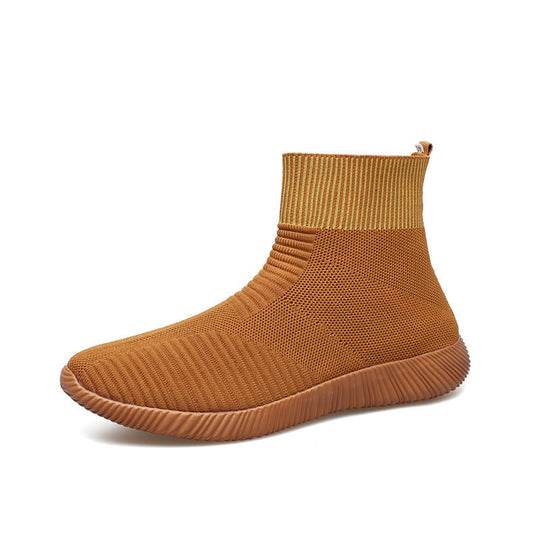 Damen High-Performance Stricksocken Sneakers