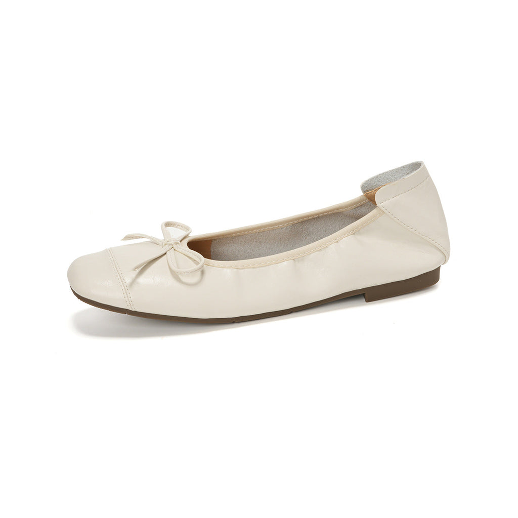 Damen Ballerinas mit zartem Schleifendetail und komfortablem Innenfutter