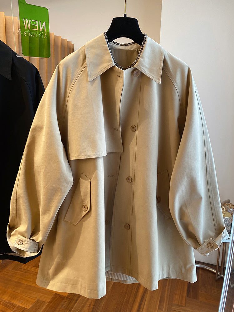 Damen Modische Übergangsjacke mit weitem Schnitt Shop Nory