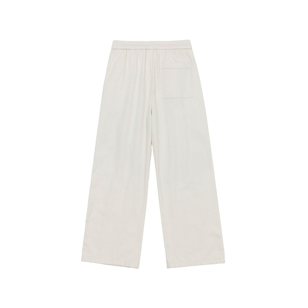Damen Weite Culotte-Hose aus Baumwollmix mit elastischem Bund und Tunnelzug Shop Nory