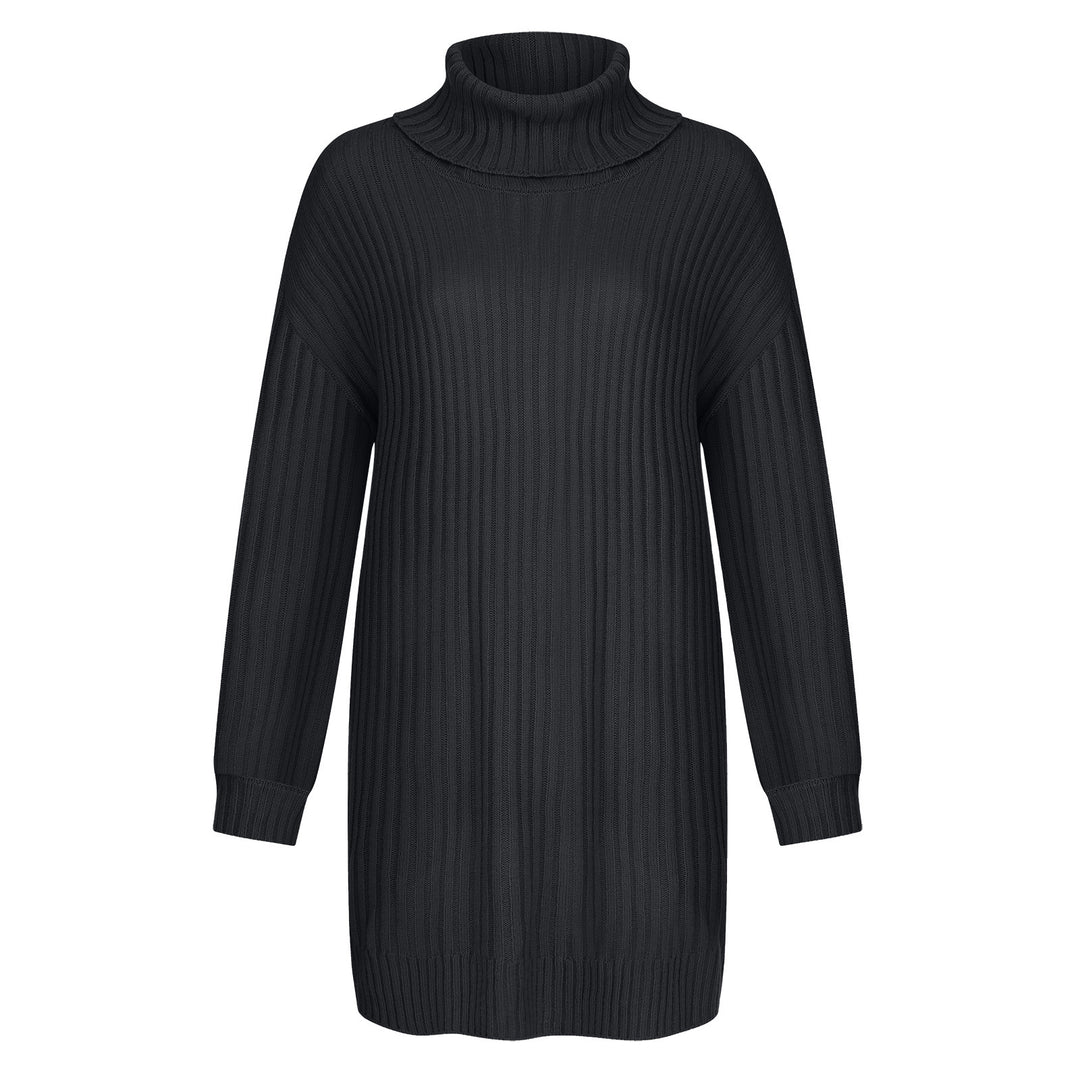 Damen Gerippter Rollkragen-Tunika mit kastigem Oversize-Schnitt Shop Nory
