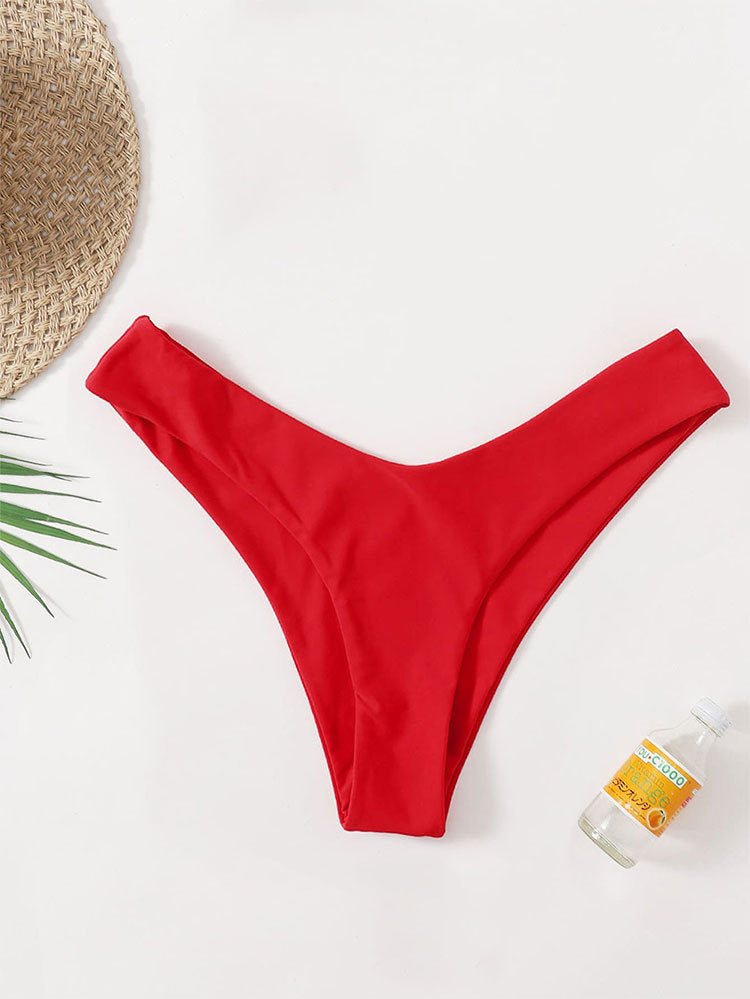 Damen Hochgeschnittenes Bikini-Unterteil