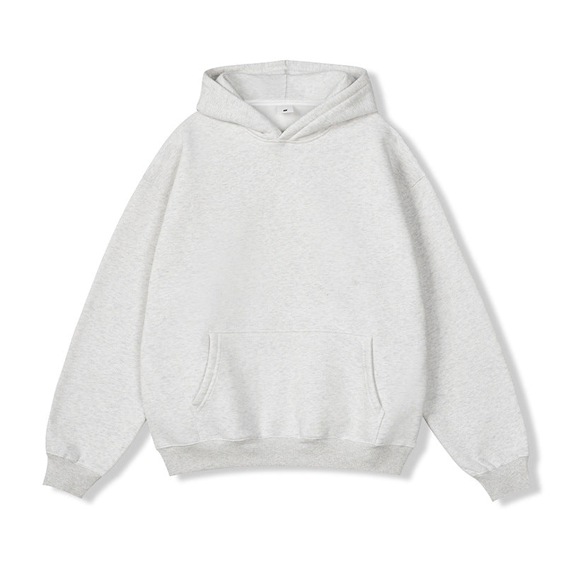 Unisex Oversize-Kapuzenpullover aus Baumwollmix mit Kängurutasche und gerippten Bündchen Shop Nory