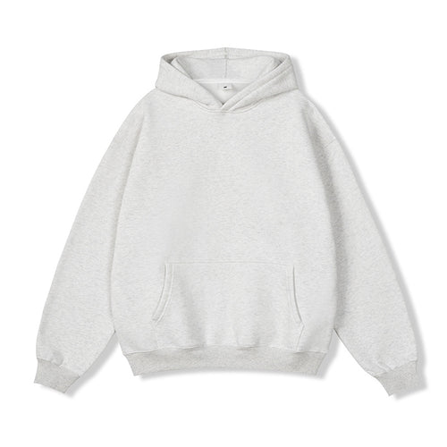Unisex Oversize-Kapuzenpullover aus Baumwollmix mit Kängurutasche und gerippten Bündchen Shop Nory