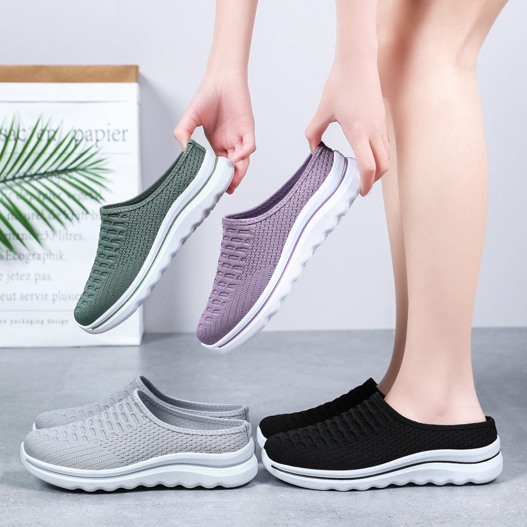 Damen nan nahtloser Komfort-Slipper mit gestricktem Obermaterial und dämpfender Profilsohle Shop Nory