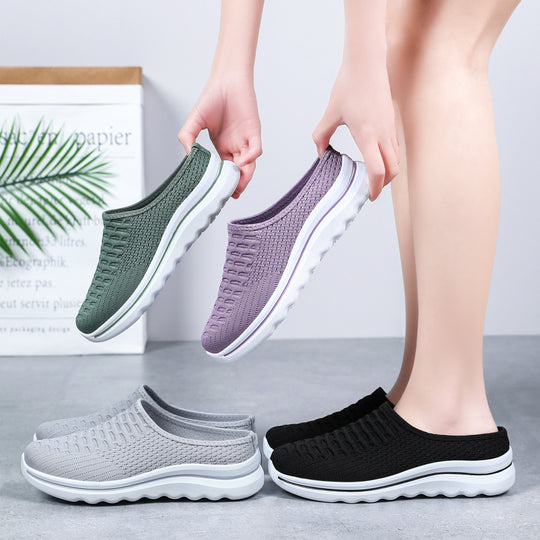 Damen nan nahtloser Komfort-Slipper mit gestricktem Obermaterial und dämpfender Profilsohle Shop Nory