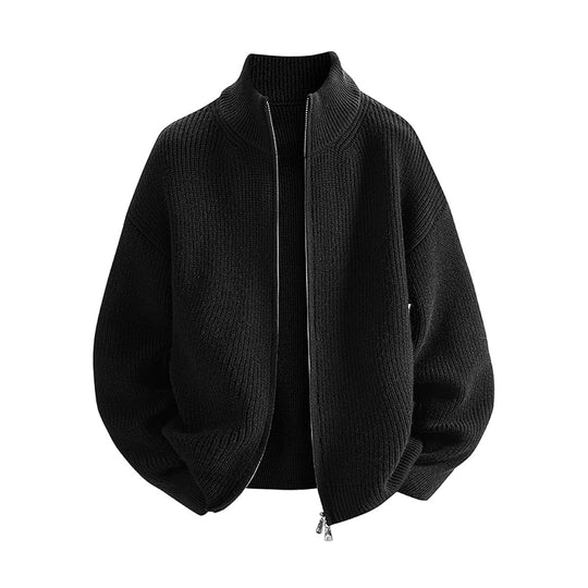 Damen Leichte Strickjacke mit hohem Kragen Shop Nory