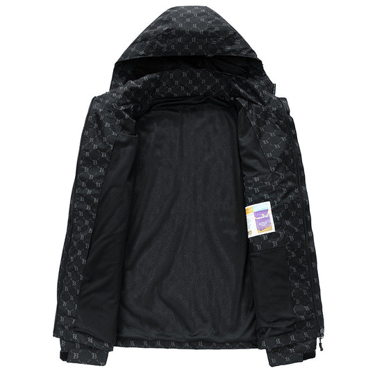 Damen Modische Wasserdichte Funktionsjacke mit Kapuze Shop Nory