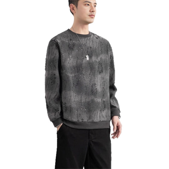 Herren Urbaner Sweatshirt mit funkelndem Design Shop Nory