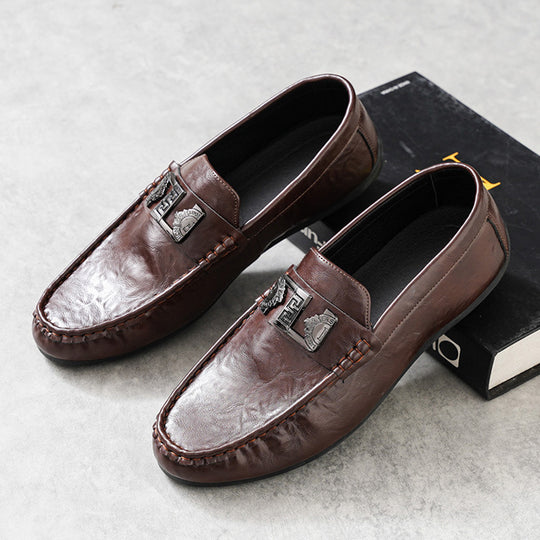 Herren Elegante Mokassins mit edlen Details Shop Nory
