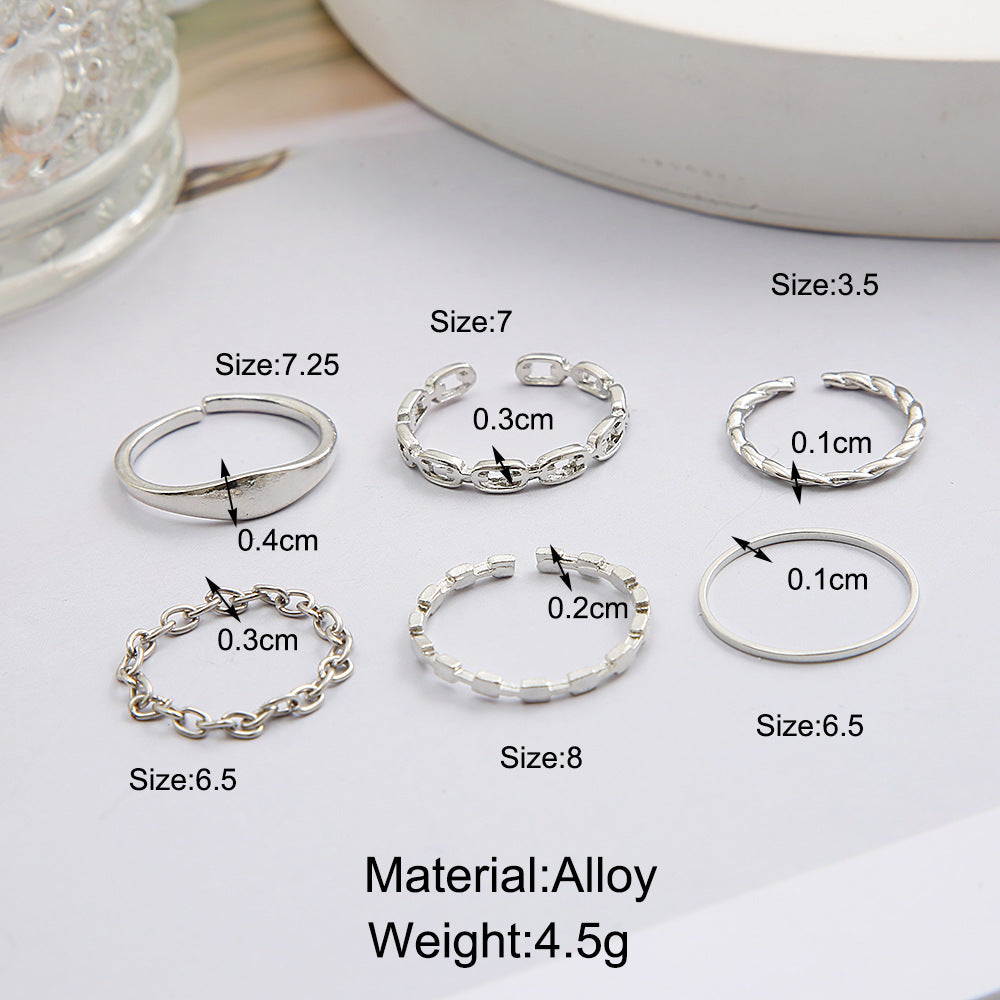 Damen Ring-Set mit filigranen und modernen Designs Shop Nory